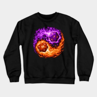 D20 Yin Yang Crewneck Sweatshirt